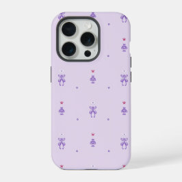 ラベンダーフェアリールーンズ iPhone 15 PROケース