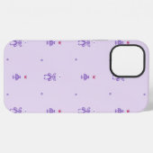 ラベンダーフェアリールーンズ iPhoneケース (裏面横)