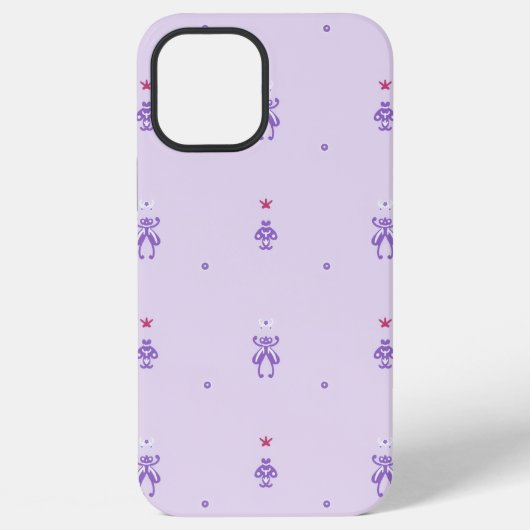 ラベンダーフェアリールーンズ iPhoneケース (裏面)