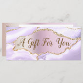 ラベンダーフェイクアゲイト真珠光沢箔 (正面/裏面)