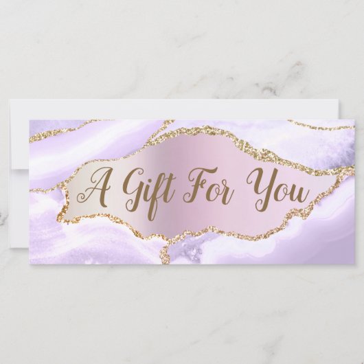 ラベンダーフェイクアゲイト真珠光沢箔 (正面)