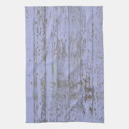 ラベンダーフェイクウッドテクスチャキッチンタオル キッチンタオル (縦)