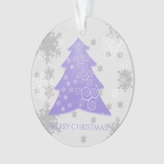 ラベンダーフェスティバルクリスマスツリーオーナメント オーナメント (正面)