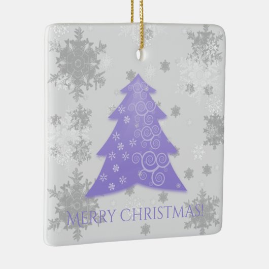 ラベンダーフェスティバルクリスマスツリーセラミックオーナメント セラミックオーナメント (右)