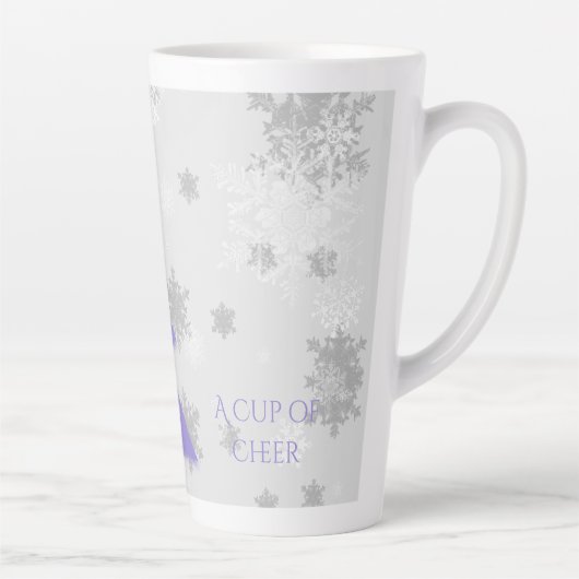 ラベンダーフェスティバルクリスマスツリーラテマグ カフェラテマグ (右)