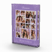 ラベンダーフォトコラージュキープサケキンセアニェラ フォトブロック (右)