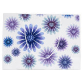 ラベンダーフラワルギフトバッグ ラージペーパーバッグ (裏面)