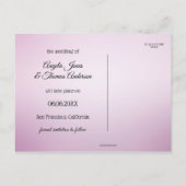 ラベンダーフラワーカントリー日付はがきを保存 案内ポストカード (裏面)