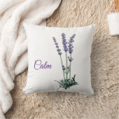 ラベンダーフラワーカーム装飾用クッション クッション (ブランケット)
