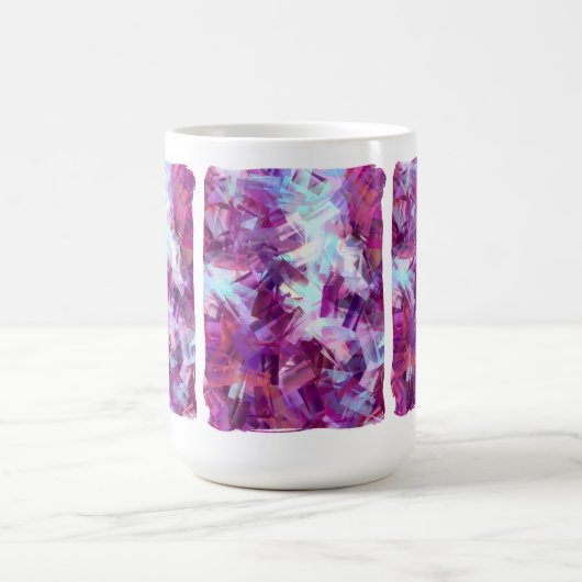 ラベンダーフラワーコーヒーマグ コーヒーマグカップ (中央)