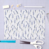 ラベンダーフラワースプリグ素朴フローラ 薄葉紙 (クラフト)