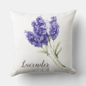ラベンダーフラワーズウォーター色 クッション (裏面)