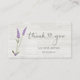 ラベンダーフラワーズオンウッドサンキューホテル座席表 プレイスカード