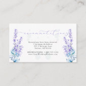 ラベンダーフラワーズダスティブルーゲスト宿泊施設 エンクロージャーカード (正面)