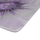 ラベンダーフラワードリームモダン抽象芸術フラクタル カッティングボード (角)