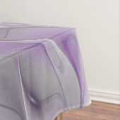 ラベンダーフラワードリームモダン抽象芸術フラクタル テーブルクロス (インサイチュ)