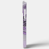 ラベンダーフラワードリームモダン抽象芸術フラクタル Case-Mate iPhoneケース (裏面 / 左)