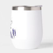 ラベンダーフラワーパープルウォーターブライダルシャワー (左面)