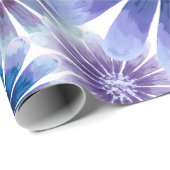 ラベンダーフラワーラッピングペーパー ラッピングペーパー (ロールコーナー)