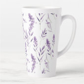 ラベンダーフラワー芽サンダー_コーブ カフェラテマグ (右)