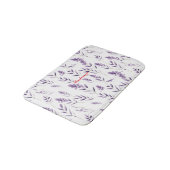 ラベンダーフラワー芽サンダー_コーブ バスマット (アングル)