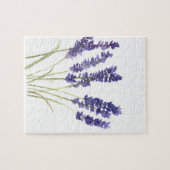 ラベンダーフランスの花 ジグソーパズル (横)