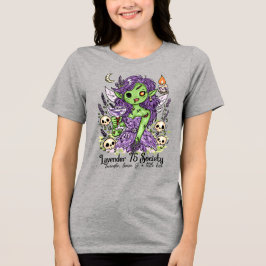 ラベンダーフレンチ75ソサエティーフェアリー トライブレンドTシャツ