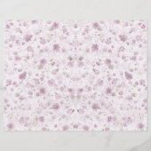 ラベンダーフローラカントリーシックNoteletsジャーナルページ (裏面)