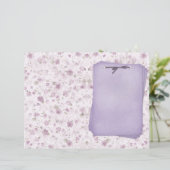 ラベンダーフローラカントリーシックNoteletsジャーナルページ (スタンド正面)