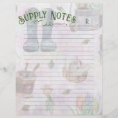 ラベンダーフローラガーデンプランナーサプライヤー情報ページ (裏面)