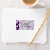 ラベンダーフローラサテンフローラダマスク ラベル (インサイチュ)