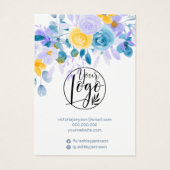 ラベンダーフローラシックジュエリーリング表示 (裏面)