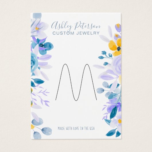 ラベンダーフローラシックジュエリーリング表示 (正面)