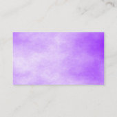 ラベンダーフローラバタフライベビーシャワーブックリクエスト エンクロージャーカード (裏面)