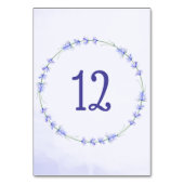 ラベンダーフローラリース水彩表番号 テーブルナンバー (裏面)