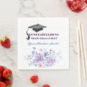 ラベンダーフローラ卒業 スタンダードランチョンナプキン (インサイチュ)