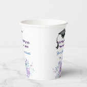 ラベンダーフローラ卒業 紙コップ (右)