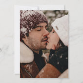 ラベンダーフローラ水彩金ゴールド幾何学模様結婚 招待状 (裏面)