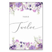 ラベンダーフローラ12テーブル番号 テーブルナンバー (裏面)