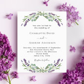 ラベンダーフローラQR詳細結婚式招待状