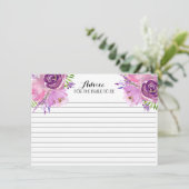 ラベンダーフローワーズビューティフルフローラアドバイスカード アドバイスカード (スタンド正面)