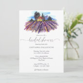 ラベンダーフ地中海のィールズヴィラブライダルシャワー 招待状 (スタンド正面)