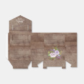 ラベンダーフ素朴ァラバーベビーシャワーお願いボックス フェイバーボックス (折り畳みなし)