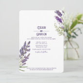 ラベンダーフ素朴ァルパーズ結婚ズ 招待状 (スタンド正面)