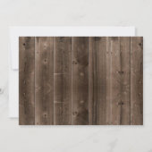 ラベンダーフ素朴ァワーズメイソンジャーブライダルシャワー 招待状 (裏面)