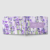 ラベンダーフ結婚ィールズゲストブック ゲストブック (全面)