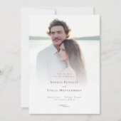 ラベンダーフ結婚ィールドの写真 セーブザデート (正面)