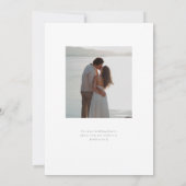 ラベンダーフ結婚ィールドの写真 セーブザデート (裏面)