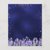 ラベンダーブライダルシャワーをする前に何か青 (裏面)