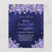 ラベンダーブライダルシャワーをする前に何か青 (正面)